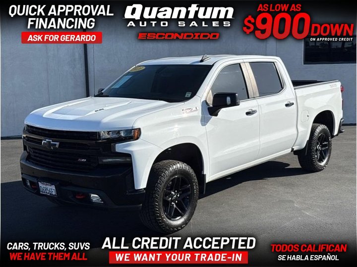 2021 CHEVROLET SILVERADO 1500 CREW CAB for sale in ESCONDIDO