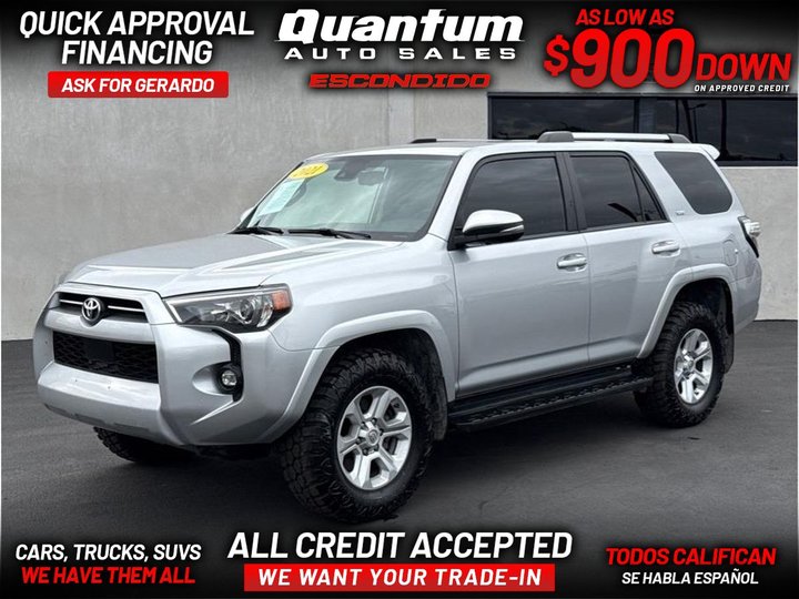 2021 TOYOTA 4RUNNER for sale in ESCONDIDO