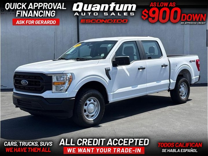 2021 FORD F150 SUPERCREW CAB for sale in ESCONDIDO