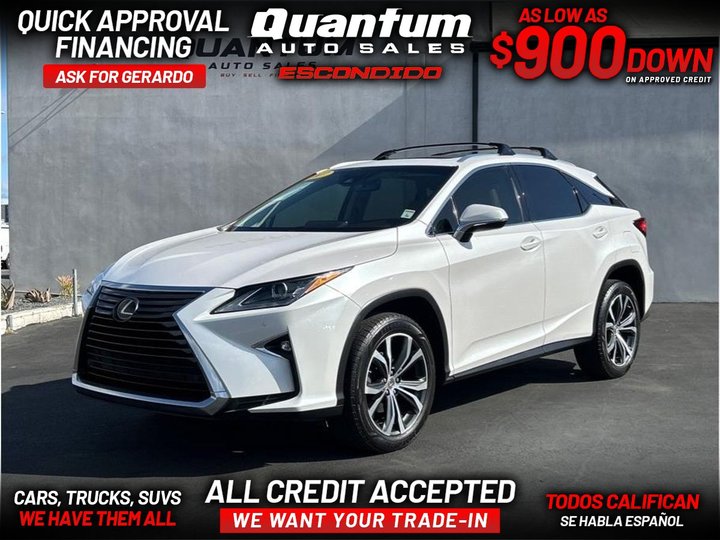 2017 LEXUS RX for sale in ESCONDIDO
