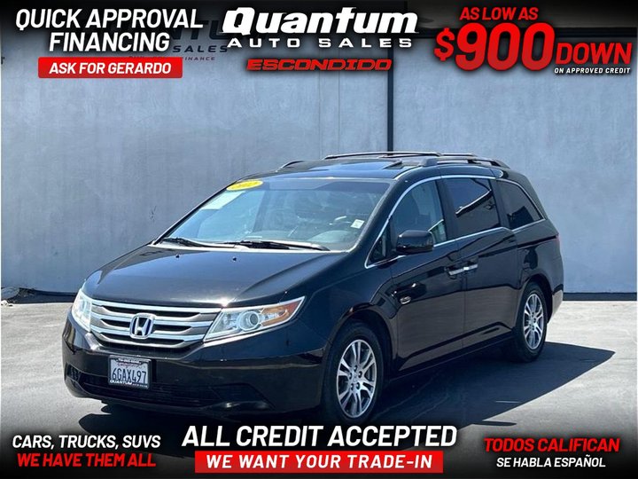 2012 HONDA ODYSSEY for sale in ESCONDIDO
