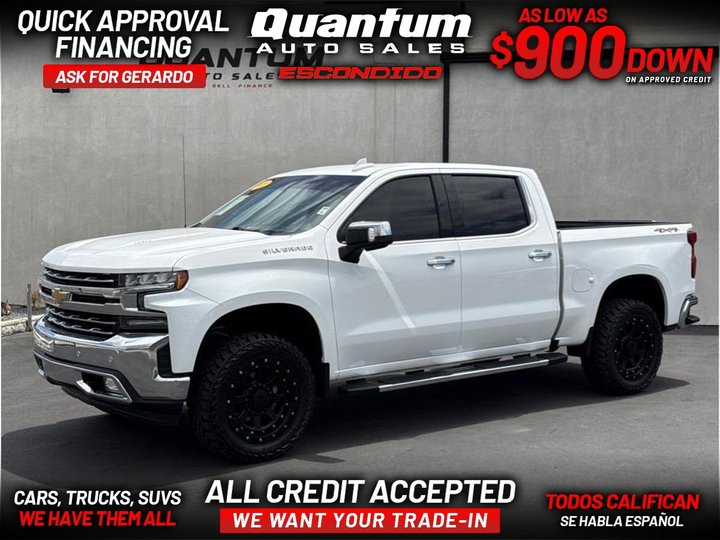2021 CHEVROLET SILVERADO 1500 CREW CAB for sale in ESCONDIDO