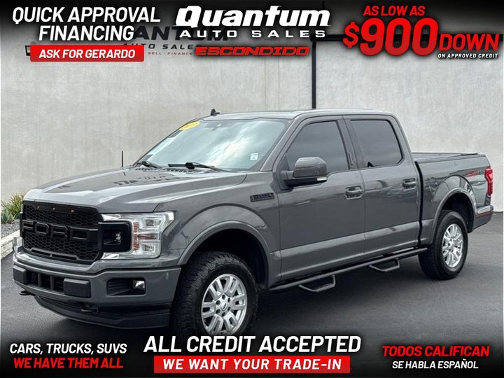 2020 FORD F150 SUPERCREW CAB for sale in ESCONDIDO