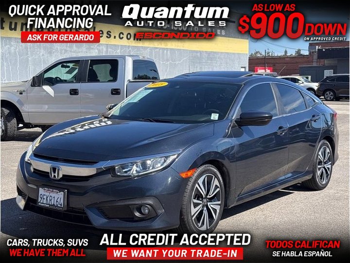 2018 HONDA CIVIC for sale in ESCONDIDO