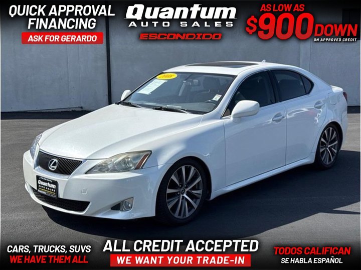 2008 LEXUS IS for sale in ESCONDIDO