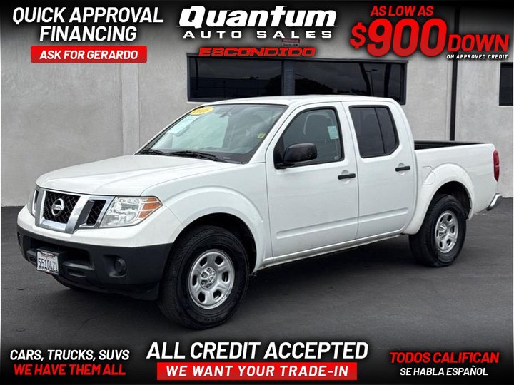 2016 NISSAN FRONTIER CREW CAB for sale in ESCONDIDO