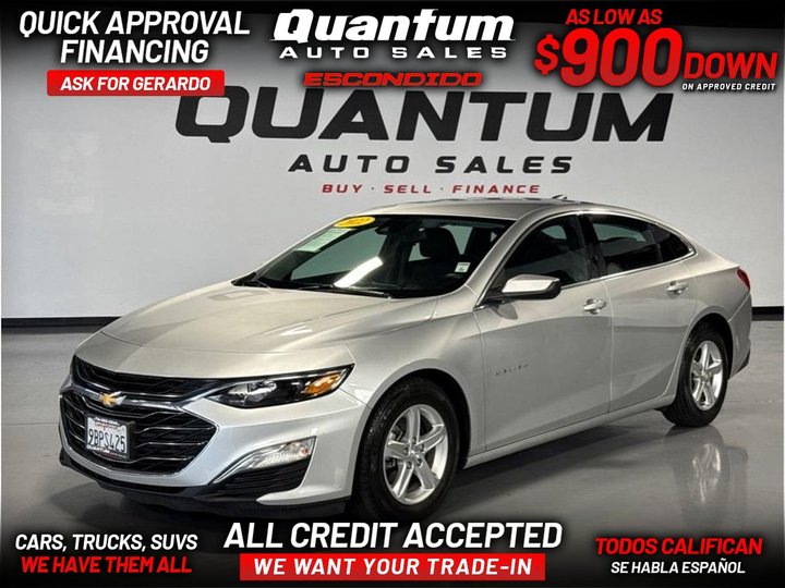 2022 CHEVROLET MALIBU for sale in ESCONDIDO