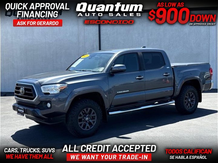 2021 TOYOTA TACOMA DOUBLE CAB for sale in ESCONDIDO