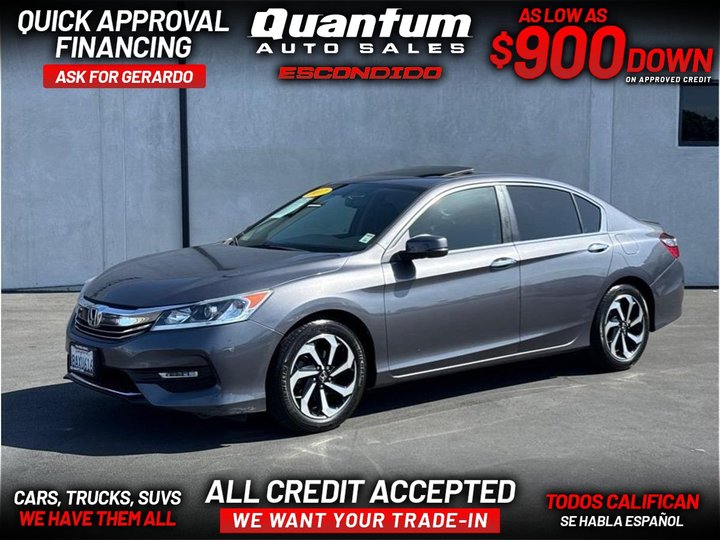 2017 HONDA ACCORD for sale in ESCONDIDO