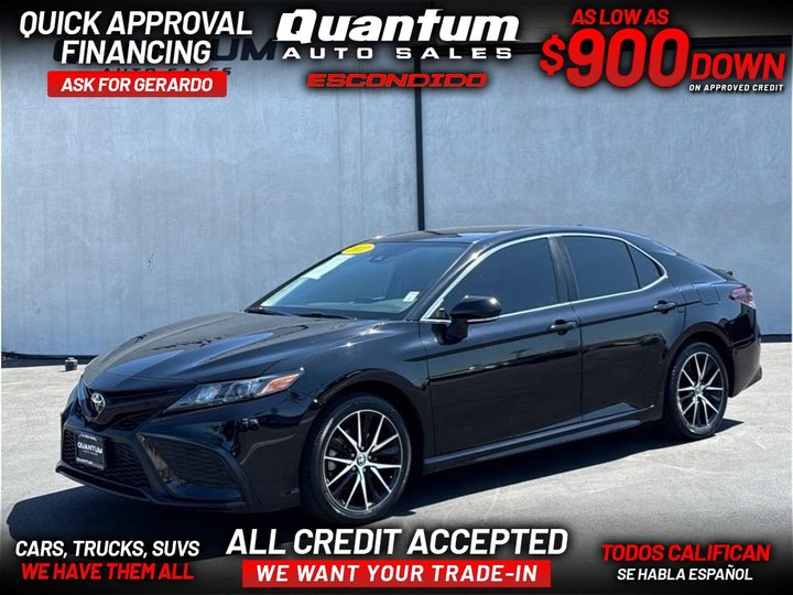 2022 TOYOTA CAMRY for sale in ESCONDIDO