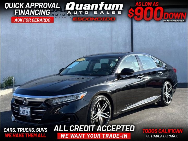 2022 HONDA ACCORD HYBRID for sale in ESCONDIDO