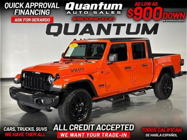 2023 JEEP GLADIATOR for sale in ESCONDIDO