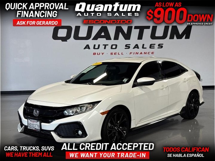 2018 HONDA CIVIC for sale in ESCONDIDO