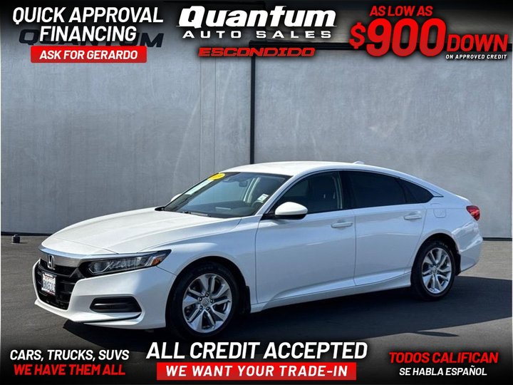 2019 HONDA ACCORD for sale in ESCONDIDO