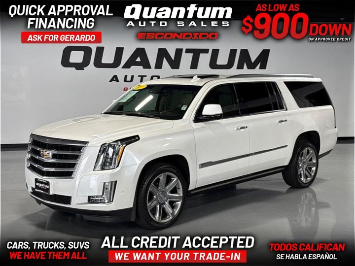 2017 CADILLAC ESCALADE ESV for sale in ESCONDIDO