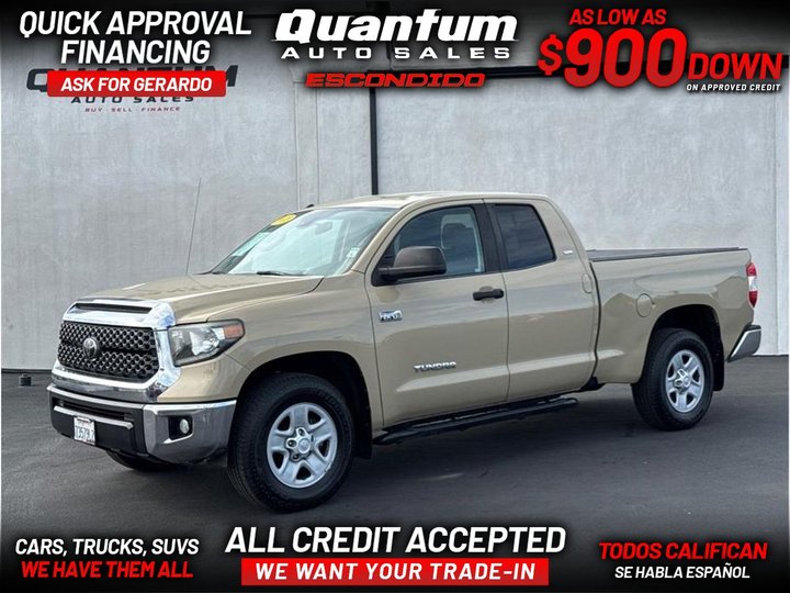 2018 TOYOTA TUNDRA DOUBLE CAB for sale in ESCONDIDO