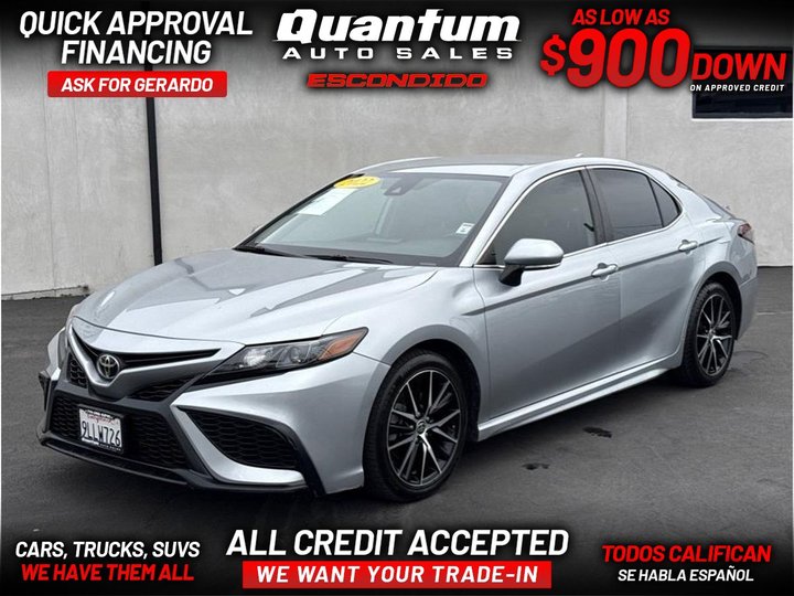 2022 TOYOTA CAMRY for sale in ESCONDIDO
