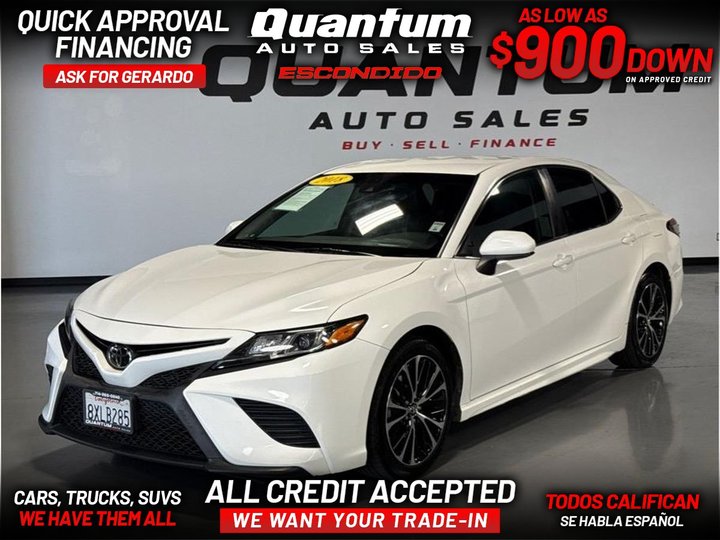 2018 TOYOTA CAMRY for sale in ESCONDIDO