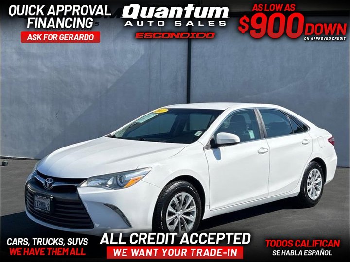 2017 TOYOTA CAMRY for sale in ESCONDIDO