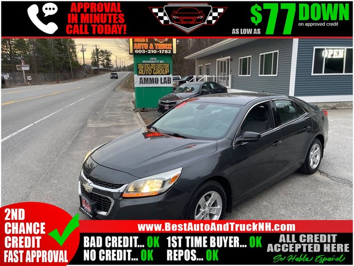 2015 CHEVROLET MALIBU for sale in HOOKSETT