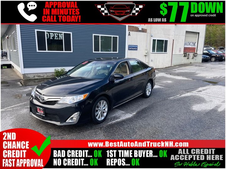 2013 TOYOTA CAMRY for sale in HOOKSETT