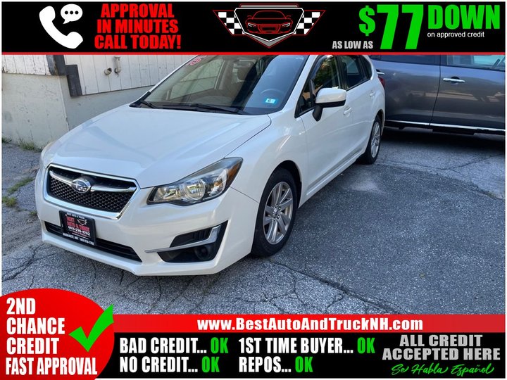 2015 SUBARU IMPREZA for sale in HOOKSETT