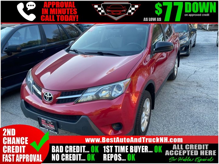 2014 TOYOTA RAV4 for sale in HOOKSETT