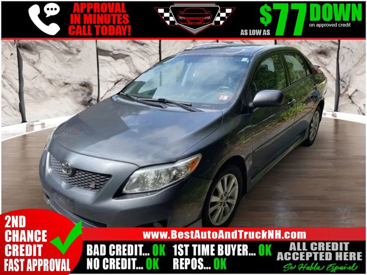 2010 TOYOTA COROLLA for sale in HOOKSETT