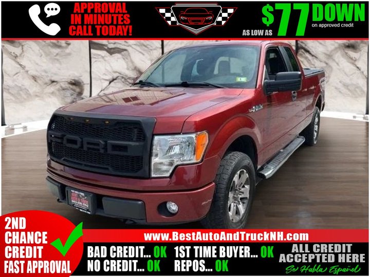 2014 FORD F150 SUPER CAB for sale in HOOKSETT