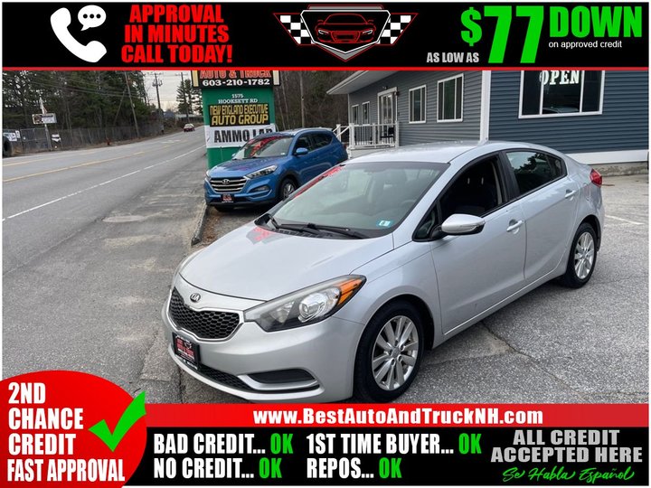 2016 KIA FORTE for sale in HOOKSETT