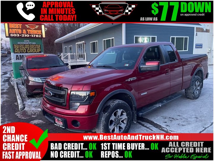 2014 FORD F150 FX4 for sale in HOOKSETT