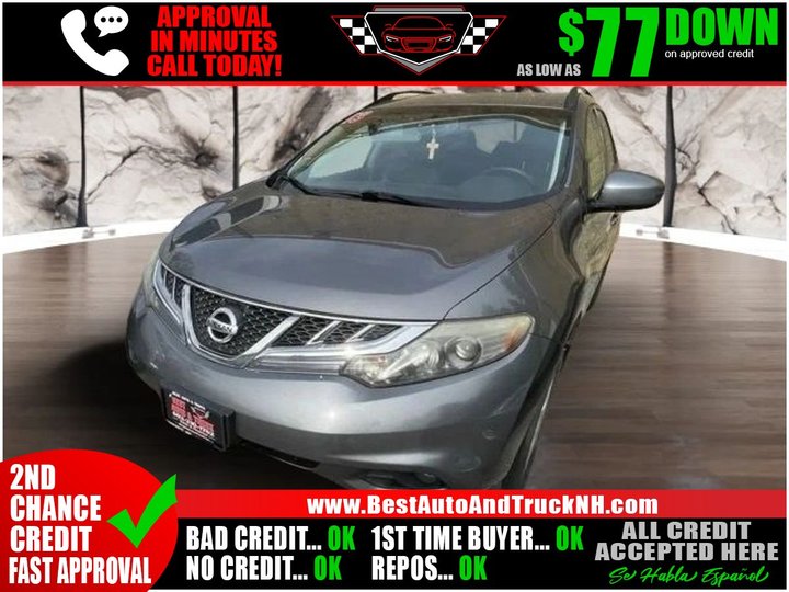 2013 NISSAN MURANO for sale in HOOKSETT
