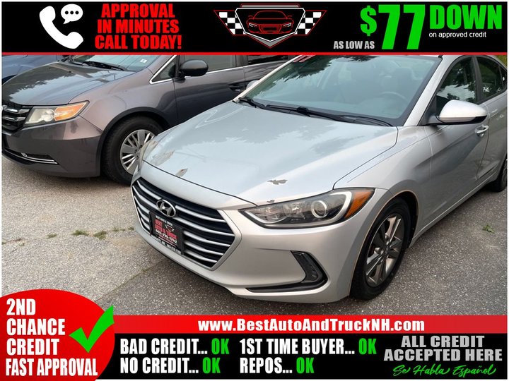 2017 HYUNDAI ELANTRA for sale in HOOKSETT