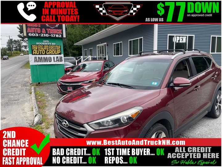 2016 HYUNDAI TUCSON for sale in HOOKSETT