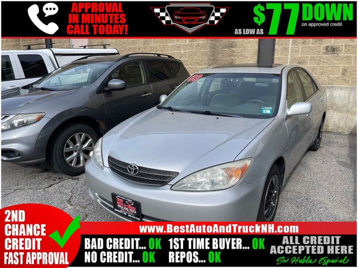 2003 TOYOTA CAMRY for sale in HOOKSETT