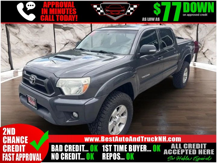 2015 TOYOTA TACOMA DOUBLE CAB for sale in HOOKSETT