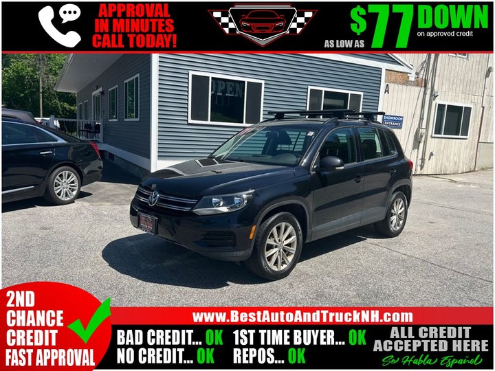 2017 VOLKSWAGEN TIGUAN for sale in HOOKSETT