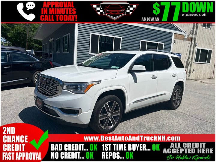 2019 GMC ACADIA for sale in HOOKSETT