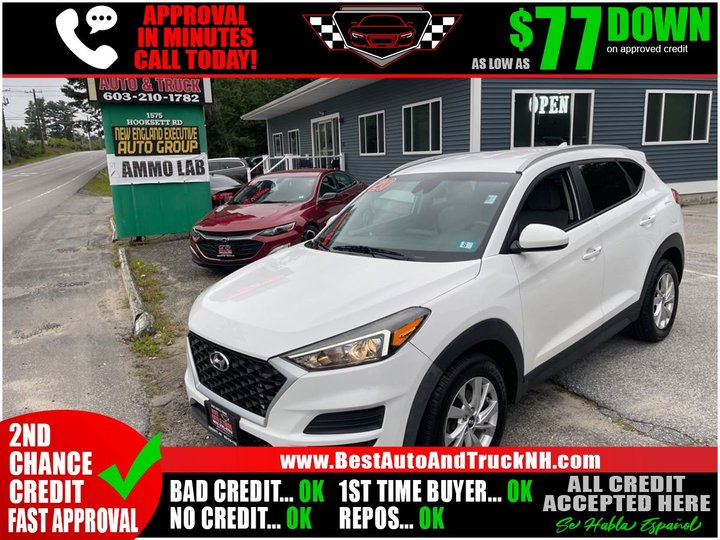 2020 HYUNDAI TUCSON for sale in HOOKSETT
