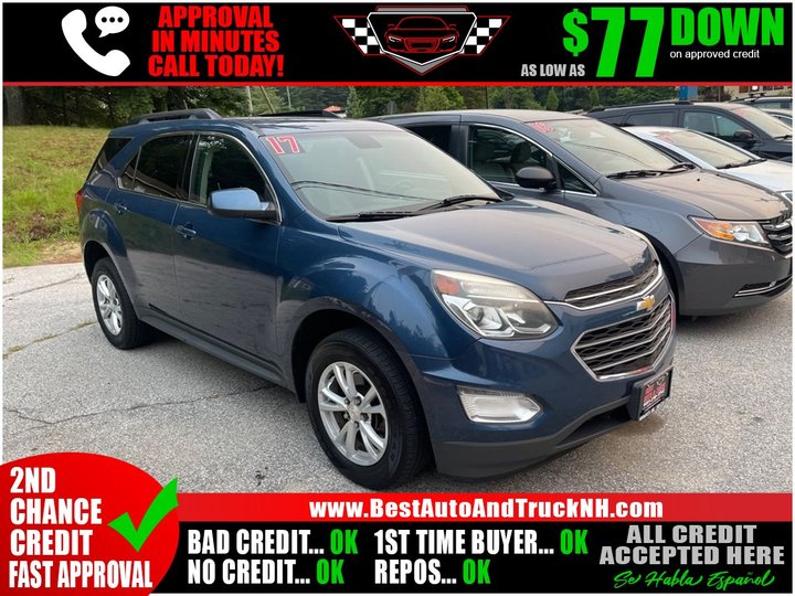 2017 CHEVROLET EQUINOX for sale in HOOKSETT