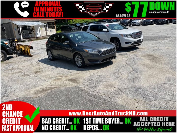 2018 FORD FOCUS for sale in HOOKSETT