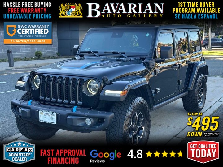 2021 JEEP WRANGLER UNLIMITED for sale in BAYONNE
