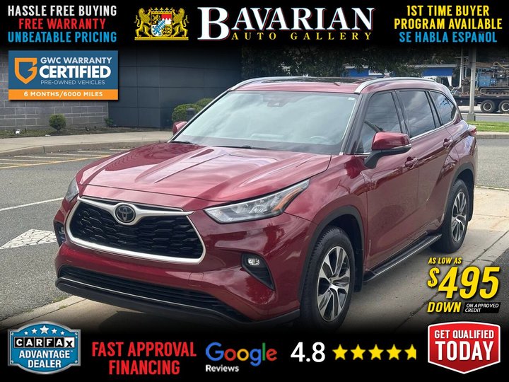 2020 TOYOTA HIGHLANDER for sale in BAYONNE