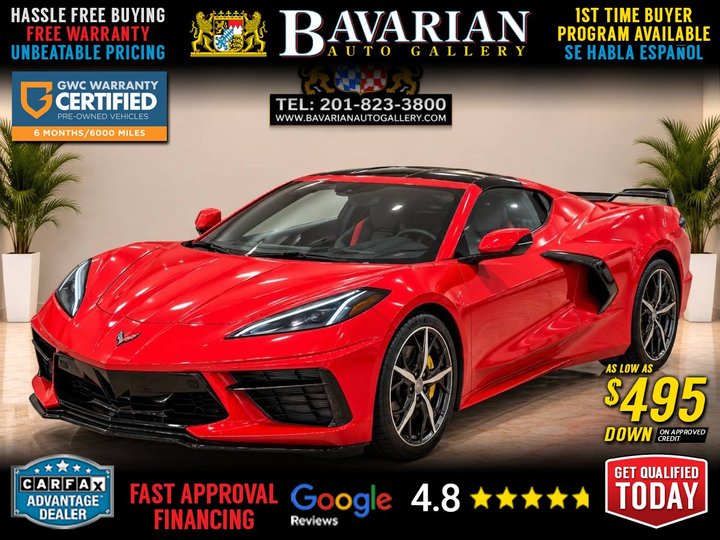 2021 CHEVROLET CORVETTE for sale in BAYONNE
