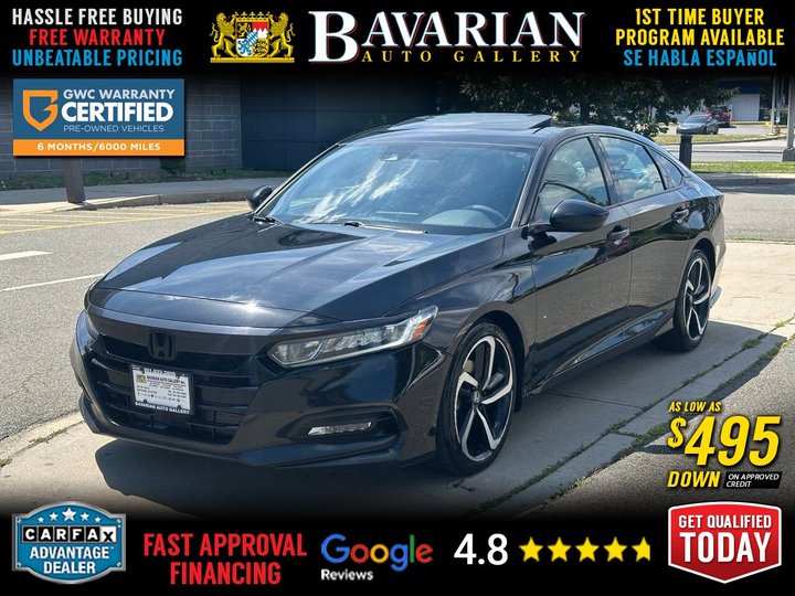 2019 HONDA ACCORD for sale in BAYONNE