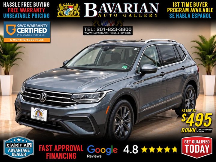 2022 VOLKSWAGEN TIGUAN for sale in BAYONNE