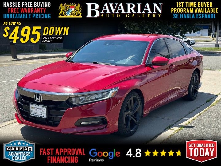 2018 HONDA ACCORD for sale in BAYONNE