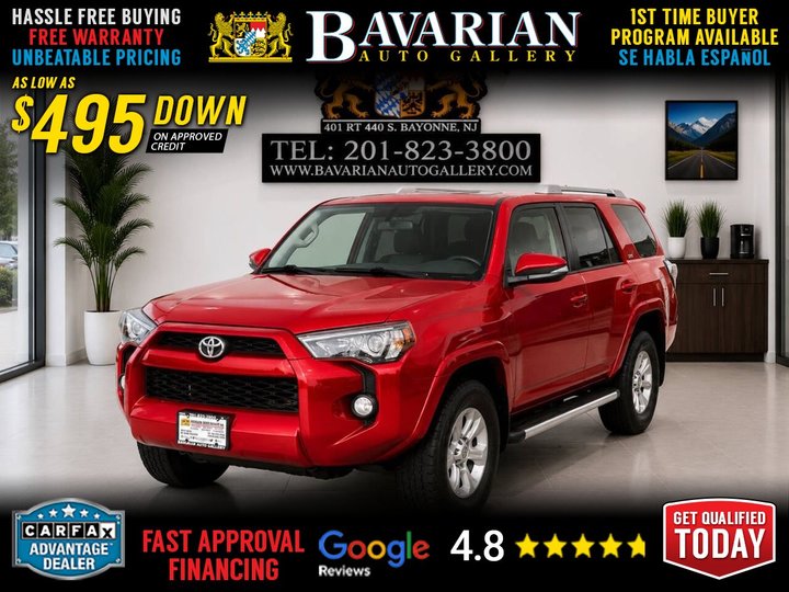 2015 TOYOTA 4RUNNER for sale in BAYONNE
