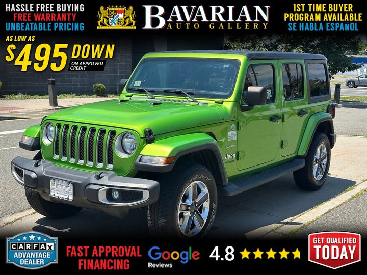 2020 JEEP WRANGLER UNLIMITED for sale in BAYONNE