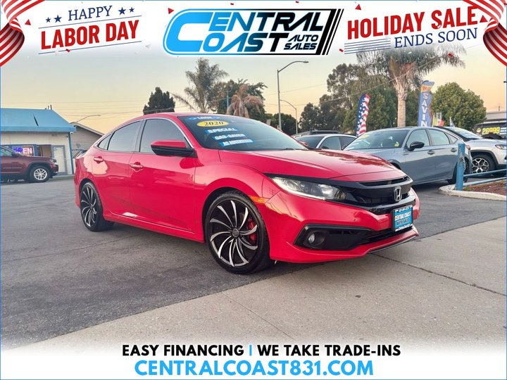2020 HONDA CIVIC for sale in SALINAS